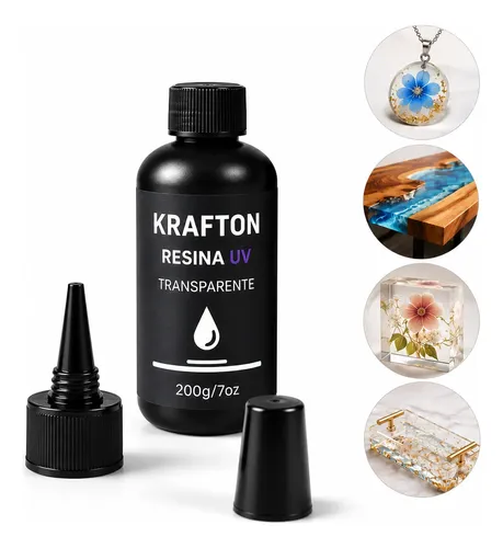 Resina UV Cristal 200 g, foto 1